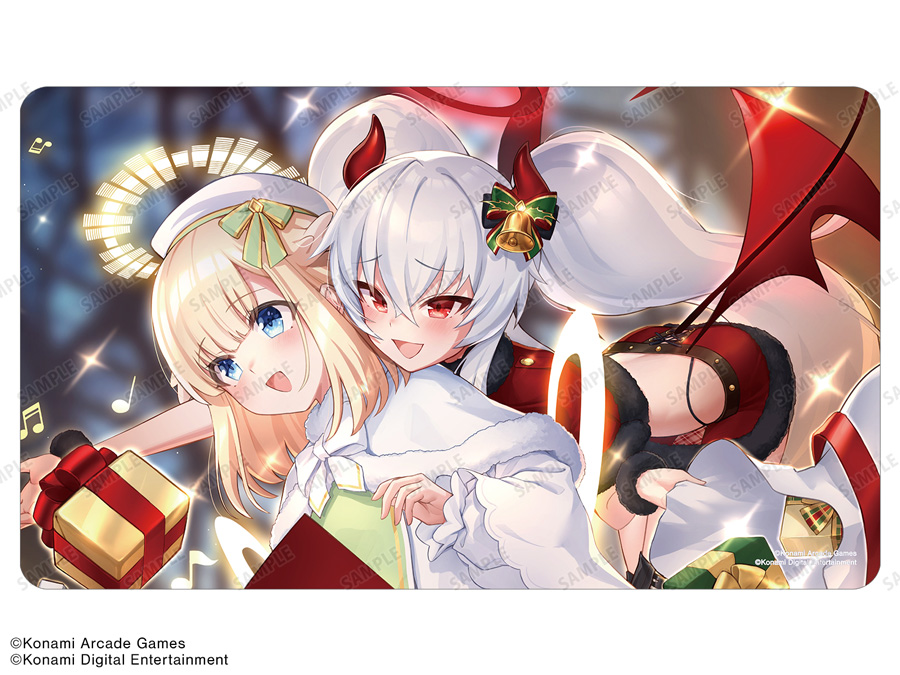 ボンバーガール レインボー ブラス＆グリムアロエ マルチデスクマット