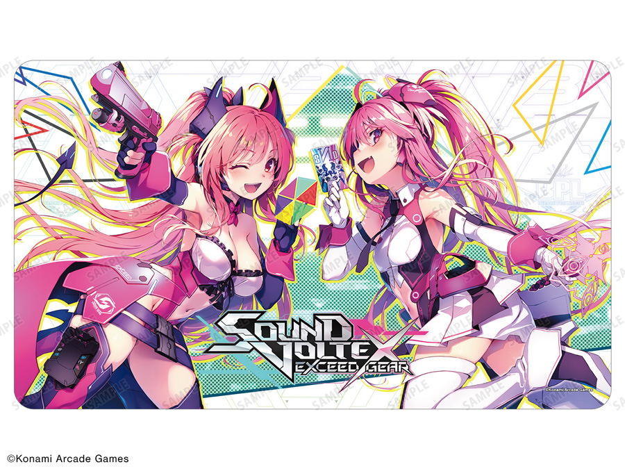 SOUND VOLTEX EXCEED GEAR レイシス＆グレイス マルチデスクマット
