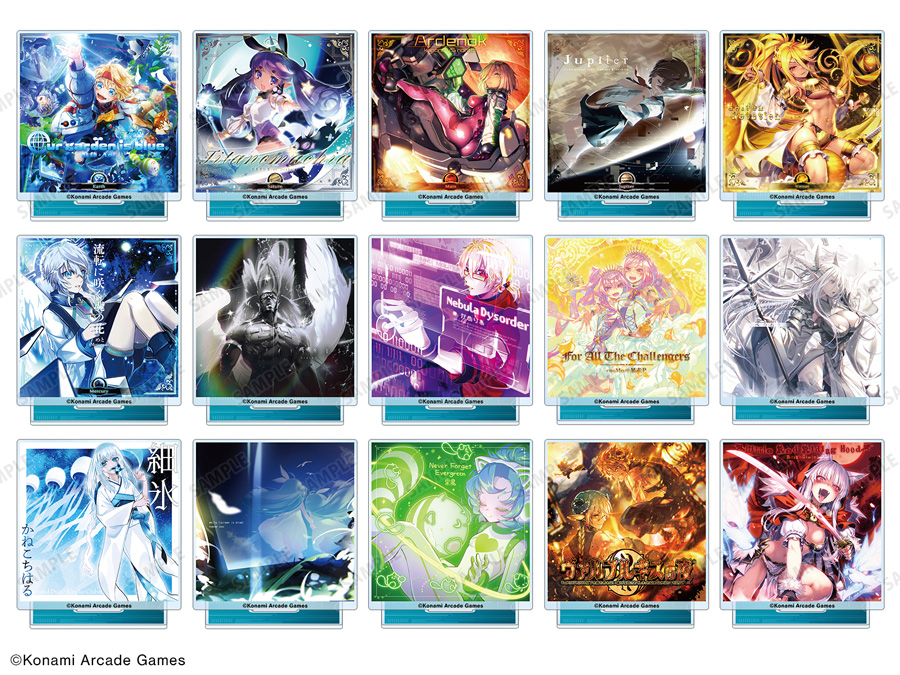 SOUND VOLTEX EXCEED GEAR トレーディングアクリルスタンド vol.2
