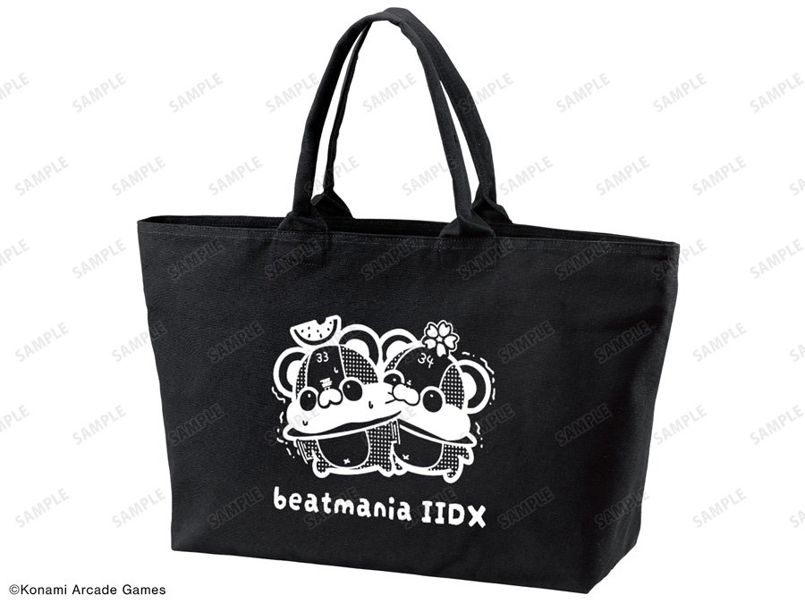 beatmania IIDX デラむぅ BIGジップトートバッグ