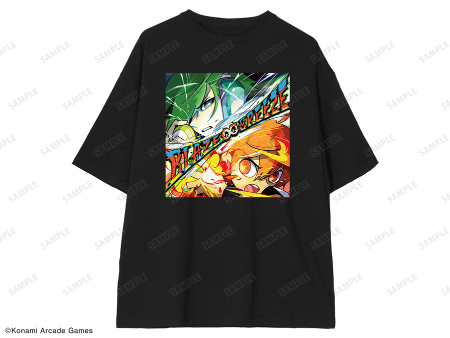 pop'n music High☆Cheers!! BLAZE∞BREEZE BIGシルエットTシャツ/ユニセックス