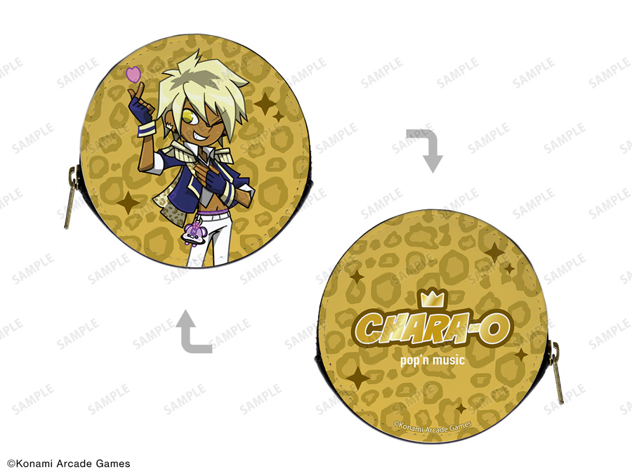 pop'n music High☆Cheers!! チャラ王 ラウンドコインケース