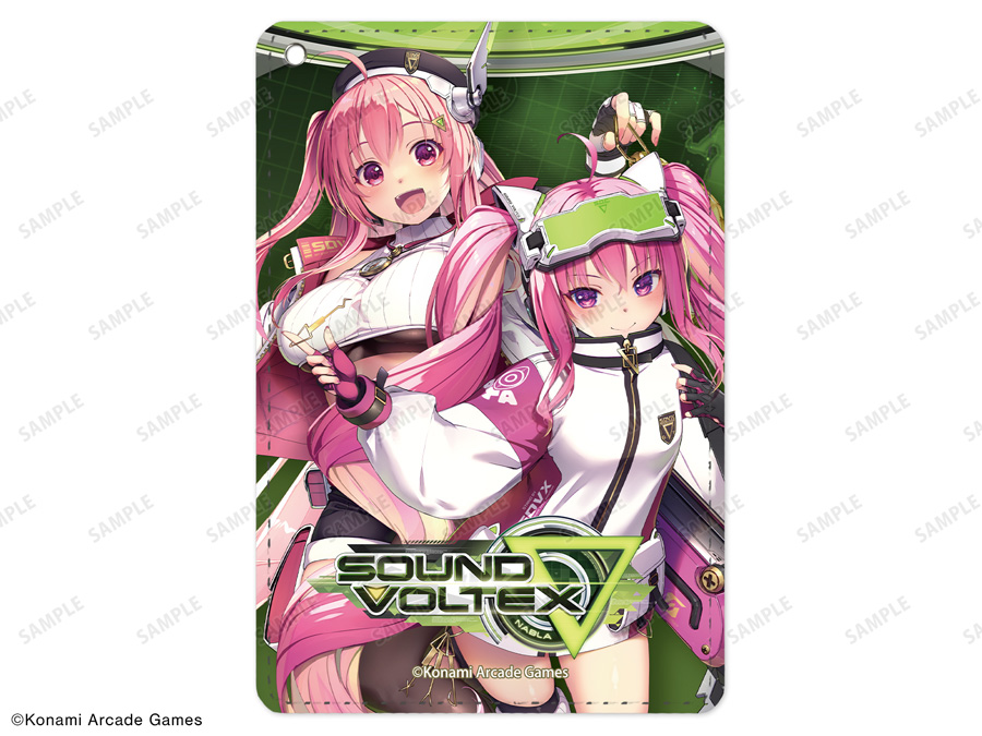 SOUND VOLTEX ∇ レイシス&グレイス 1ポケットパスケース vol.2
