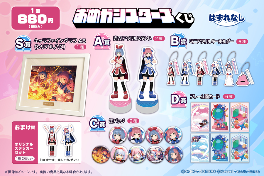 おめがシスターズくじ