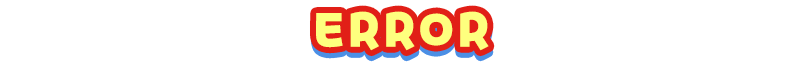 ERROR