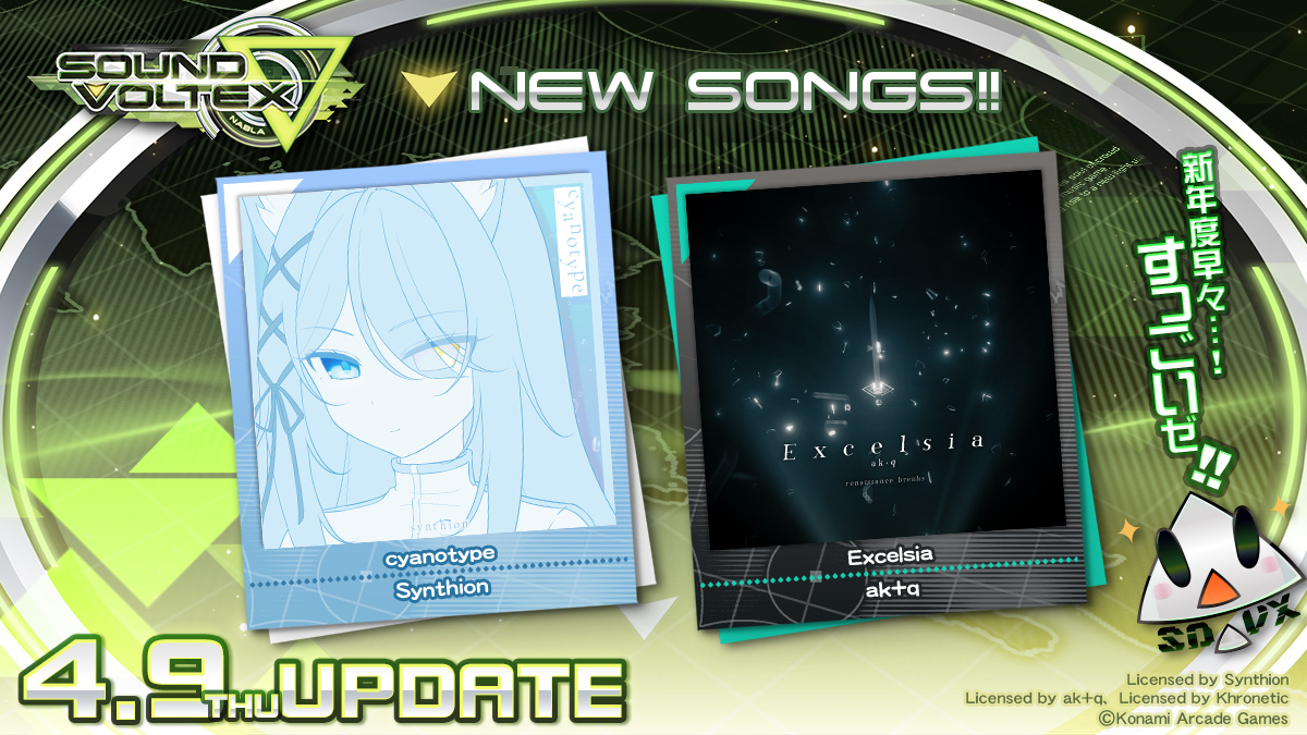 ライセンス楽曲告知