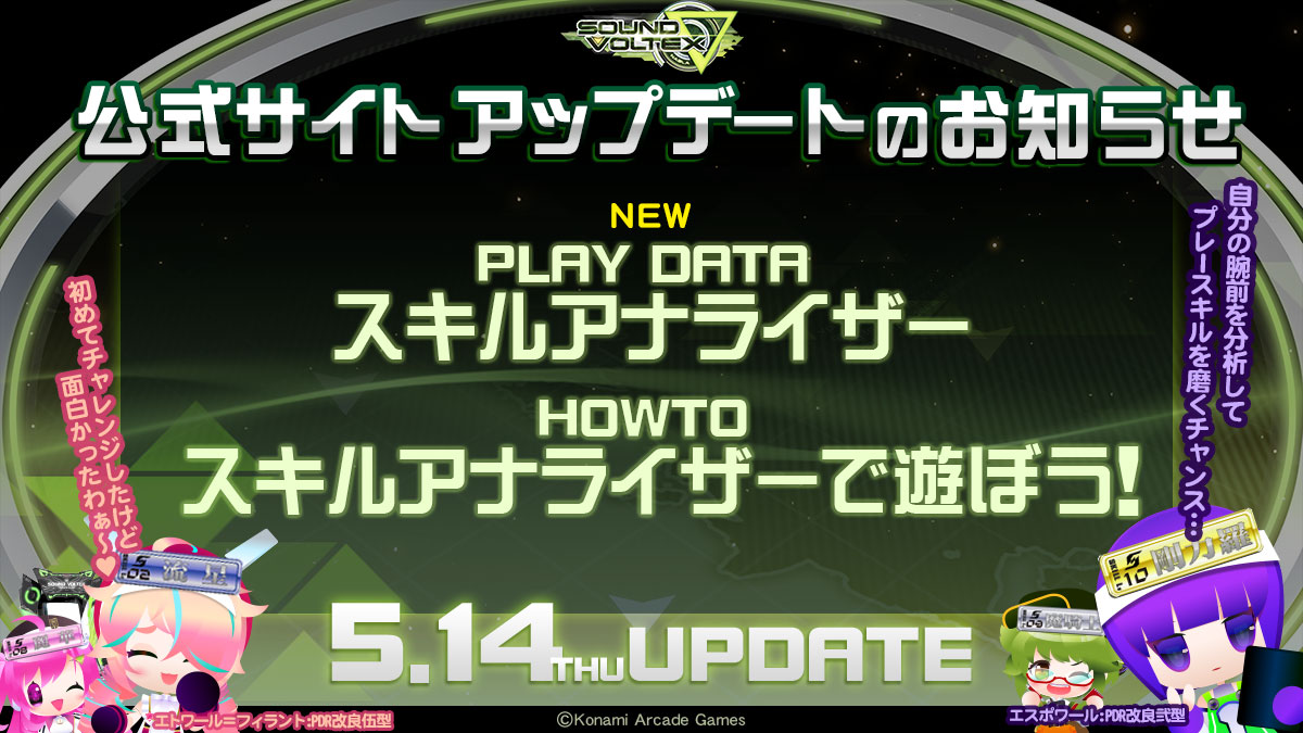 サイト更新告知